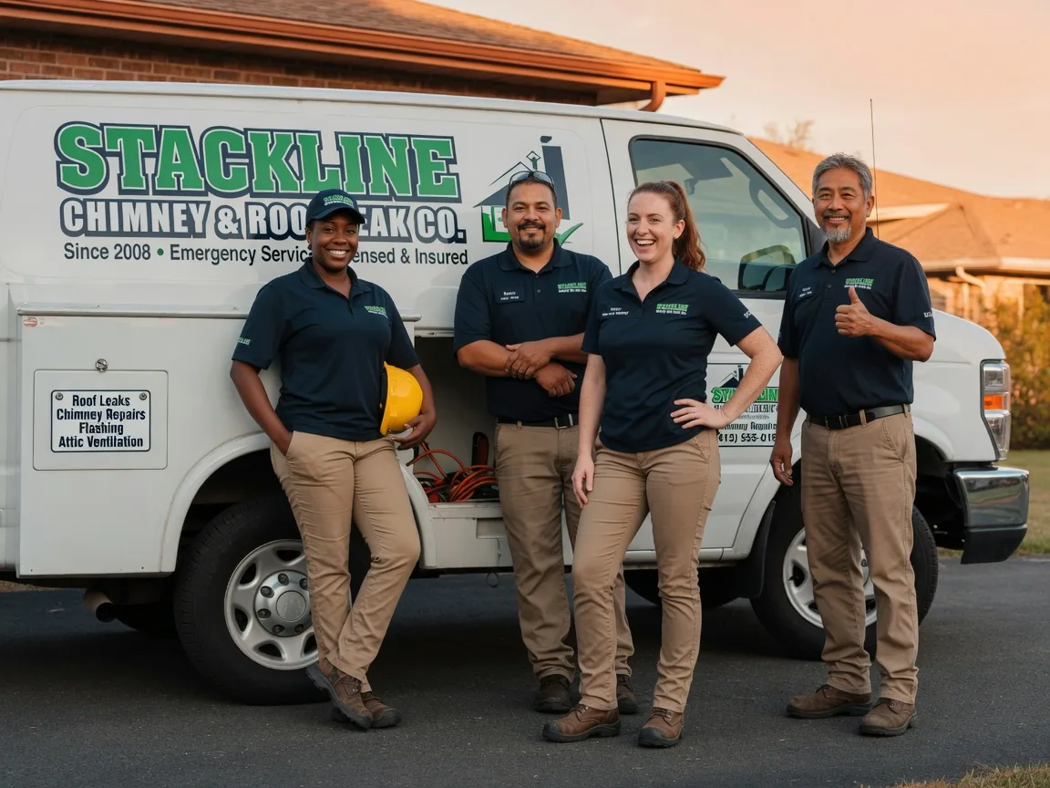 Chimney flashing repair company in Evanston, IN